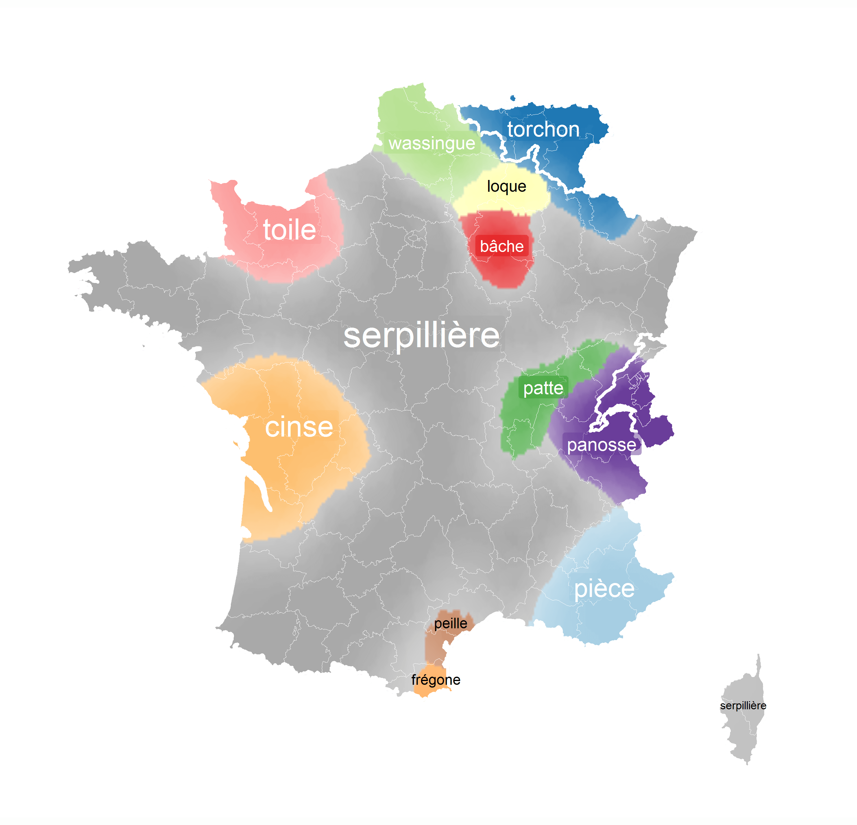 Atlas du français de nos régions
